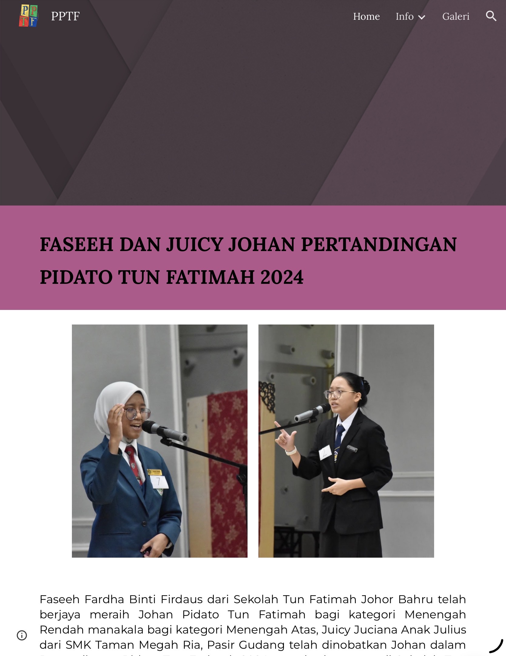 SCHOOL'S COMPETITION WEBSITE