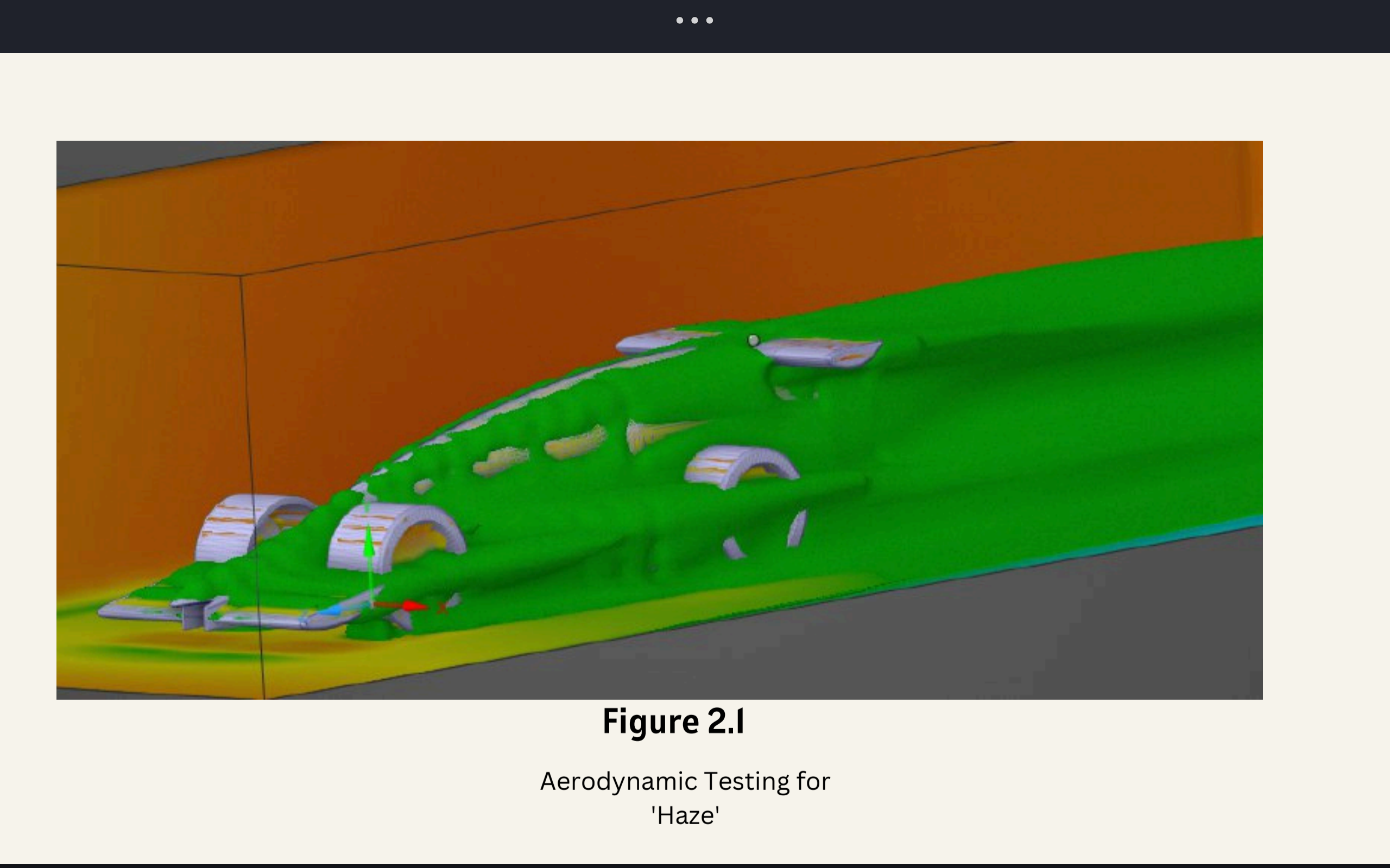 CFD Testing Of 'haze'