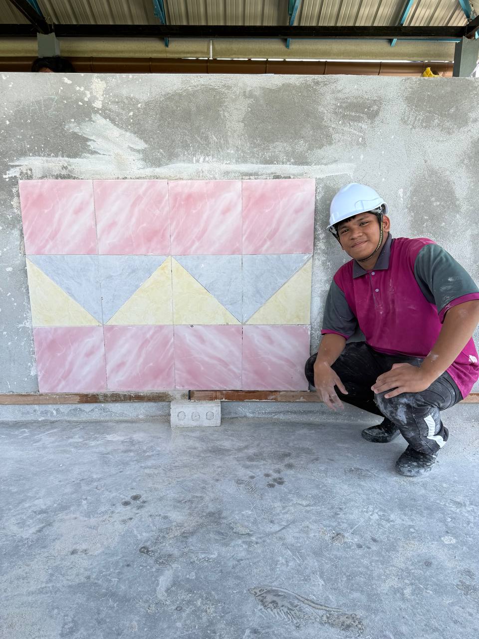 Memasang Jubin Dinding
